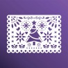 PAPEL PICADO ARBOL 20X14 STSM115