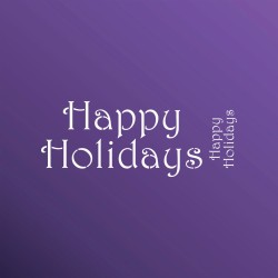 HAPPY HOLIDAYS 1030050