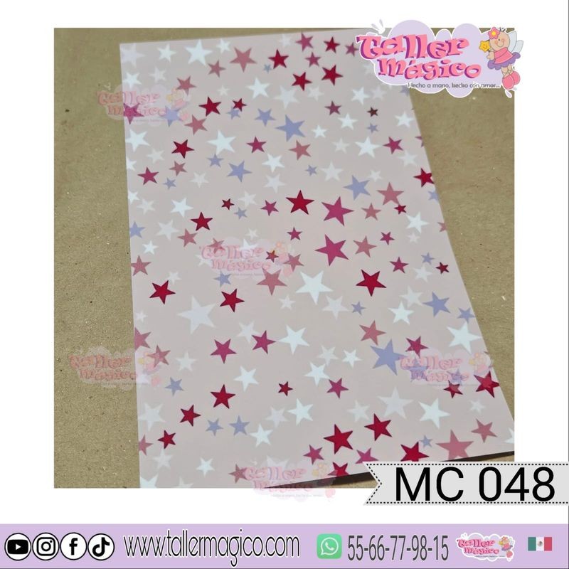 CROMO FONSO ESTRELLADO ROSAS MC 048