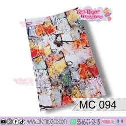 CROMO ABSTRACTO NARANJOSO  MC 094