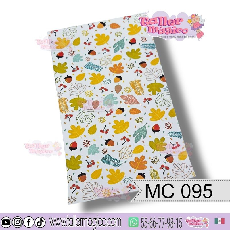 CROMO FONDO OTOÑAL COLORIDO MC 095