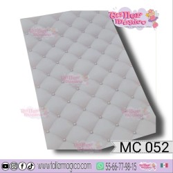 CROMO CAPITONADO ROSA MC 052