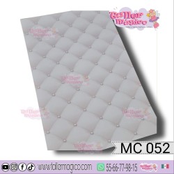 CROMO CAPITONADO ROSA MC 052