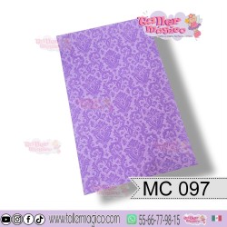 CROMO DAMASK MORADO MC 097