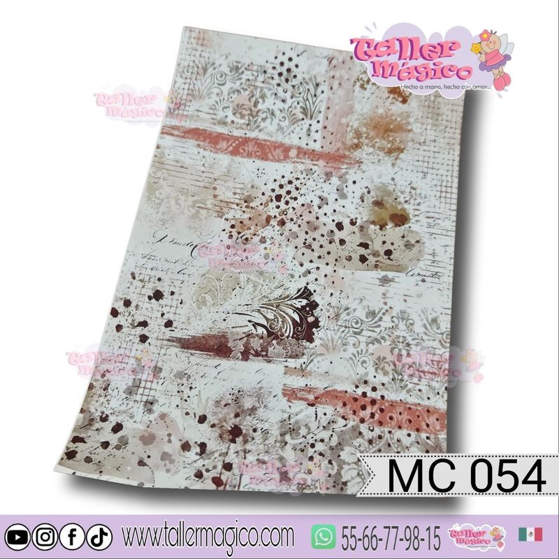 CROMO MIX MEDIA ROSADO MC 054