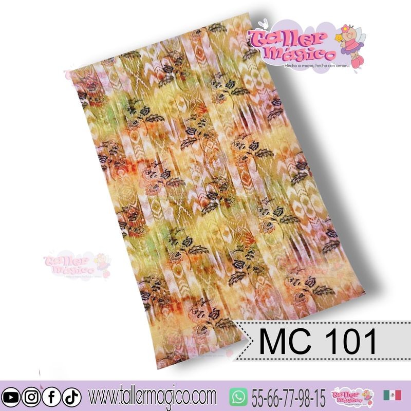 CROMO FONDO TONOS OTOÑALES MC 101