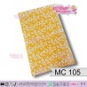 CROMO AMARILLO FLORAL MC 105