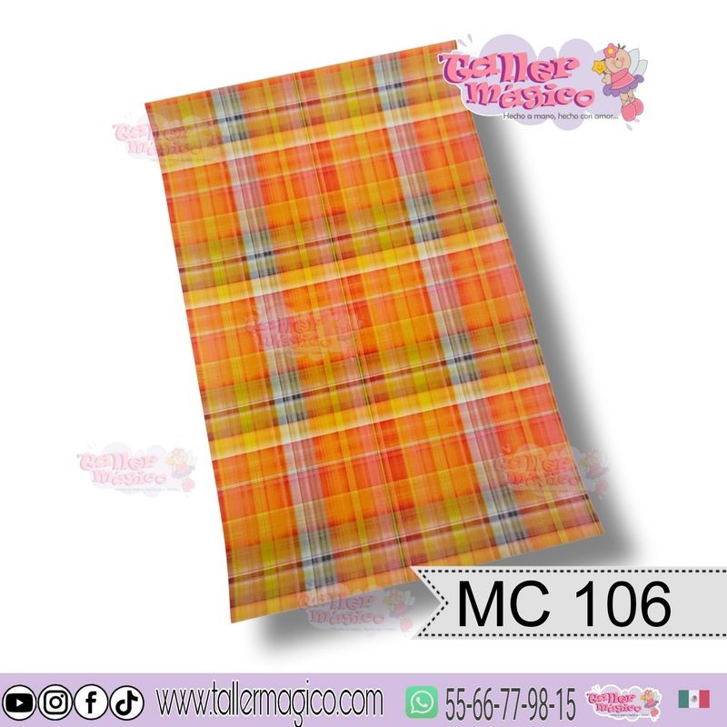 CROMO ESCOSES NARANJA TARDE MC 106