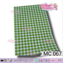 CROMO MASCOTA VERDE MC 067