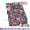 CROMO BUFFALO PLAID VERDE CON ROJO MC 073