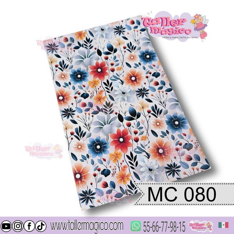CROMO FLORAL MC 080