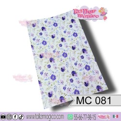 CROMO FLORAL MORADITO MC 081