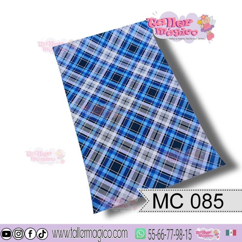 CROMO MASCOTA AZUL NEGRO MC 085