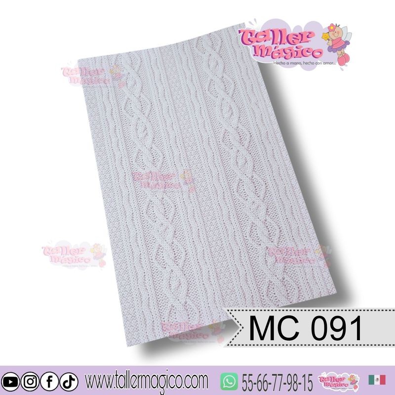 CROMO TEJIDO  CLARO MC 091