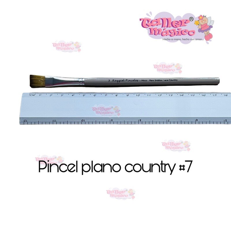 PINCEL PLANO COUNTRY #7