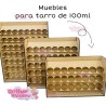 MUEBLE TARRO 100ml 24Pzas