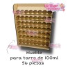 MUEBLE TARRO 100ml 56pzas