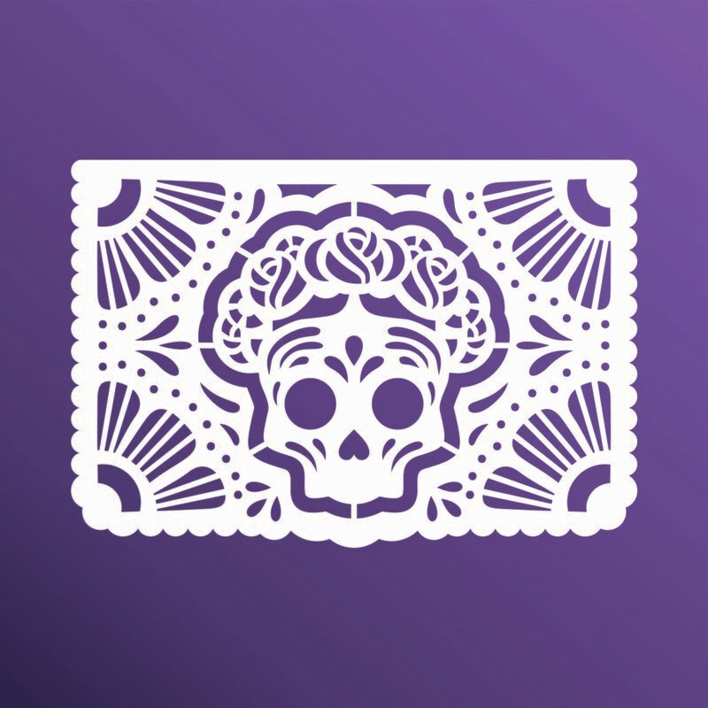 PAPEL PICADO FRIDA STSM071