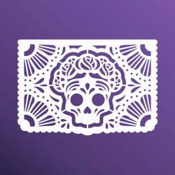 PAPEL PICADO FRIDA STSM071