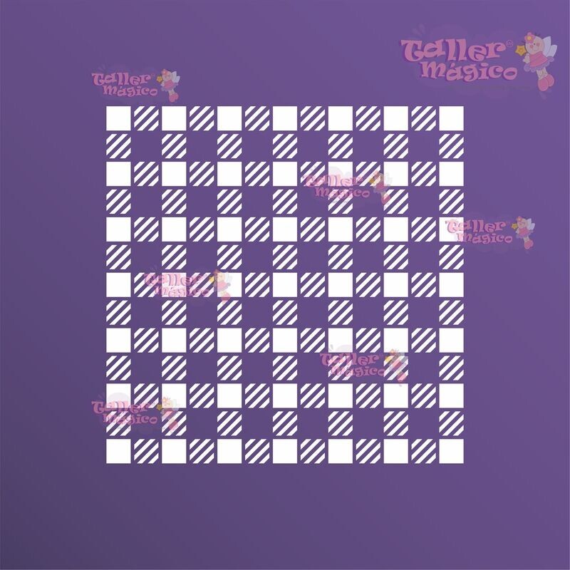 BUFFALO PLAID 1CM 14X14 1P STSM167