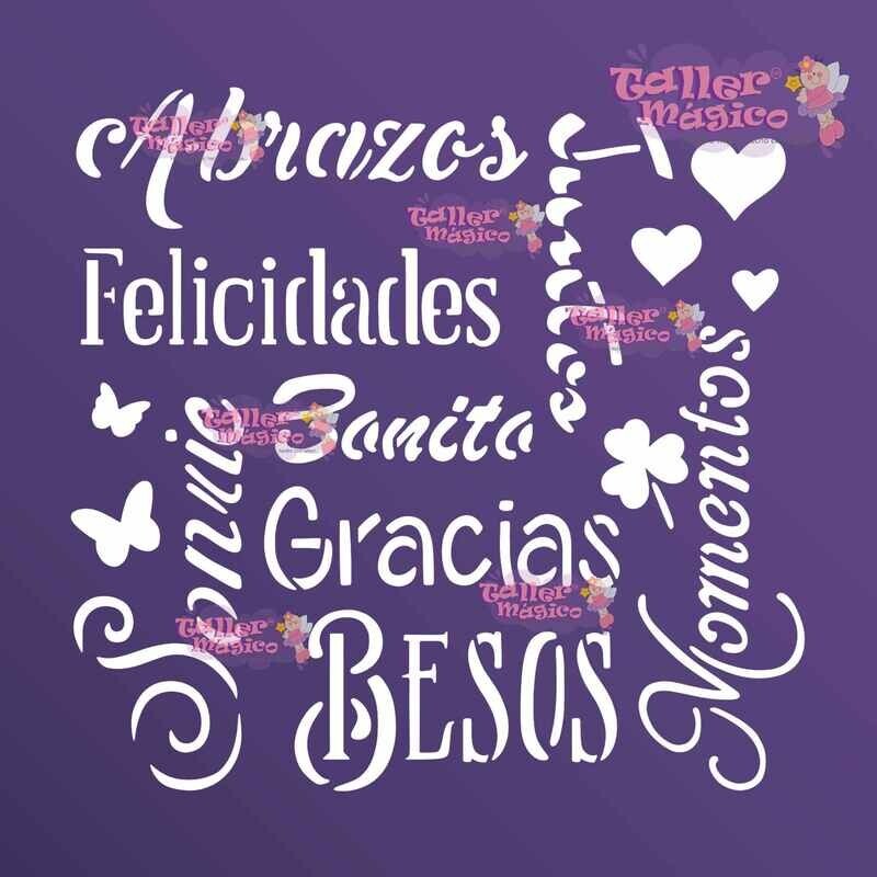 MINI ABRAZOS 13X13 124