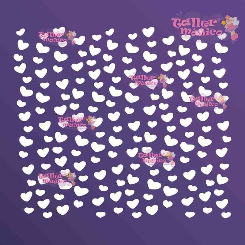 TEXTURA CORAZONCITOS MINI 1313127